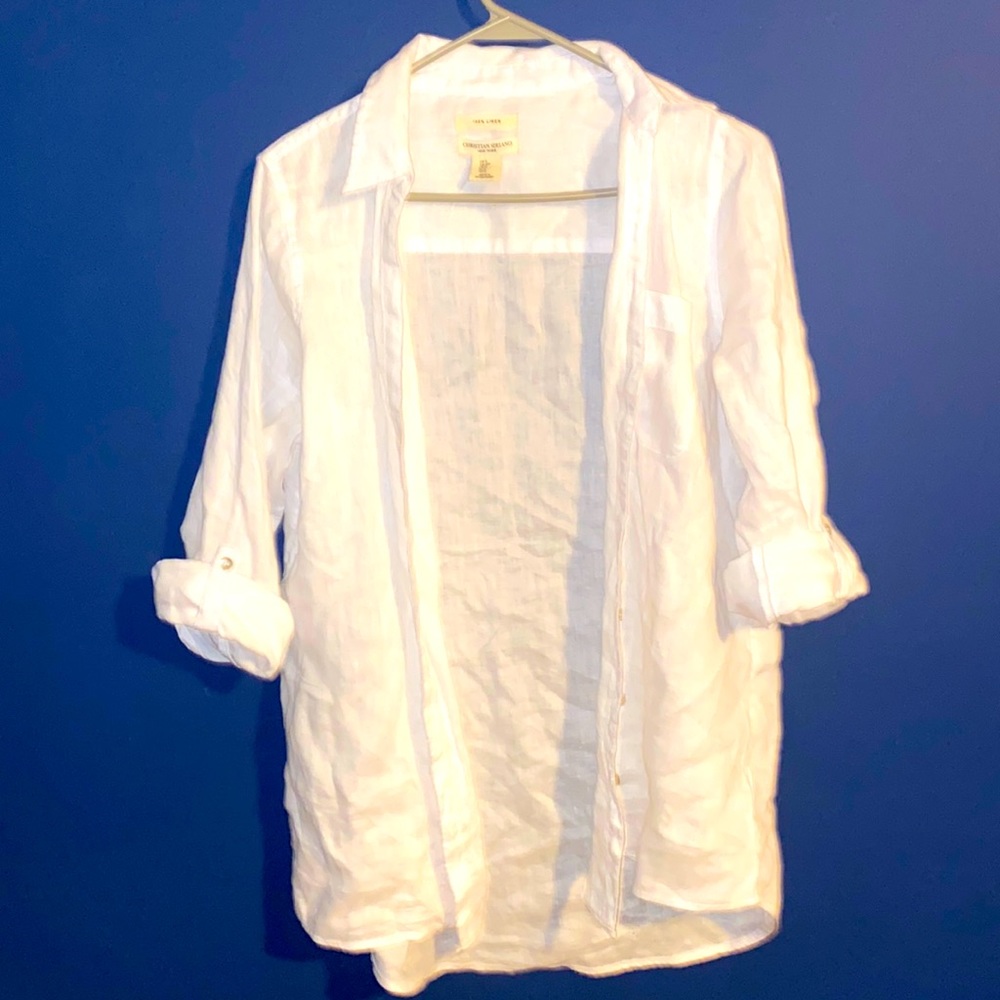 Christian Siriano - Size S - 100% Linen